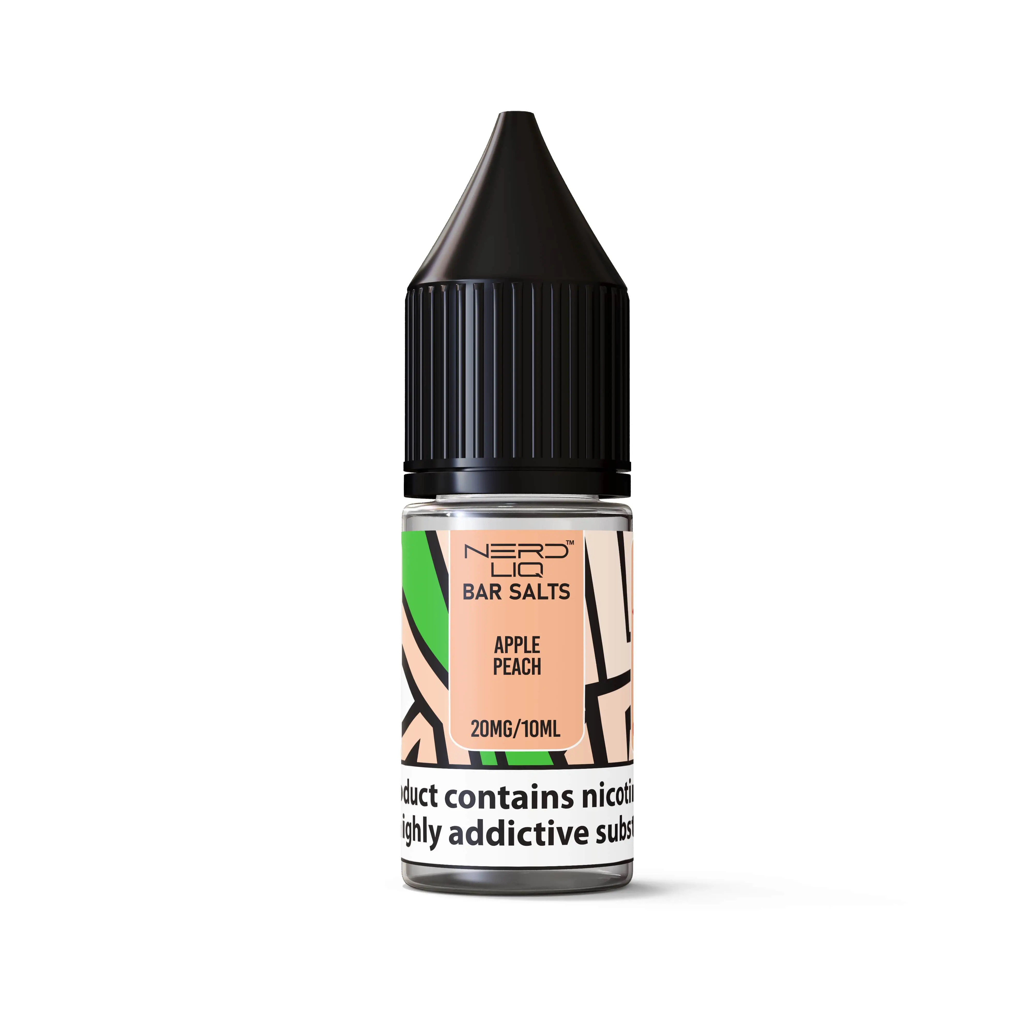  Apple Peach Nic Salt E-liquid by Nerd Liq 10ml 